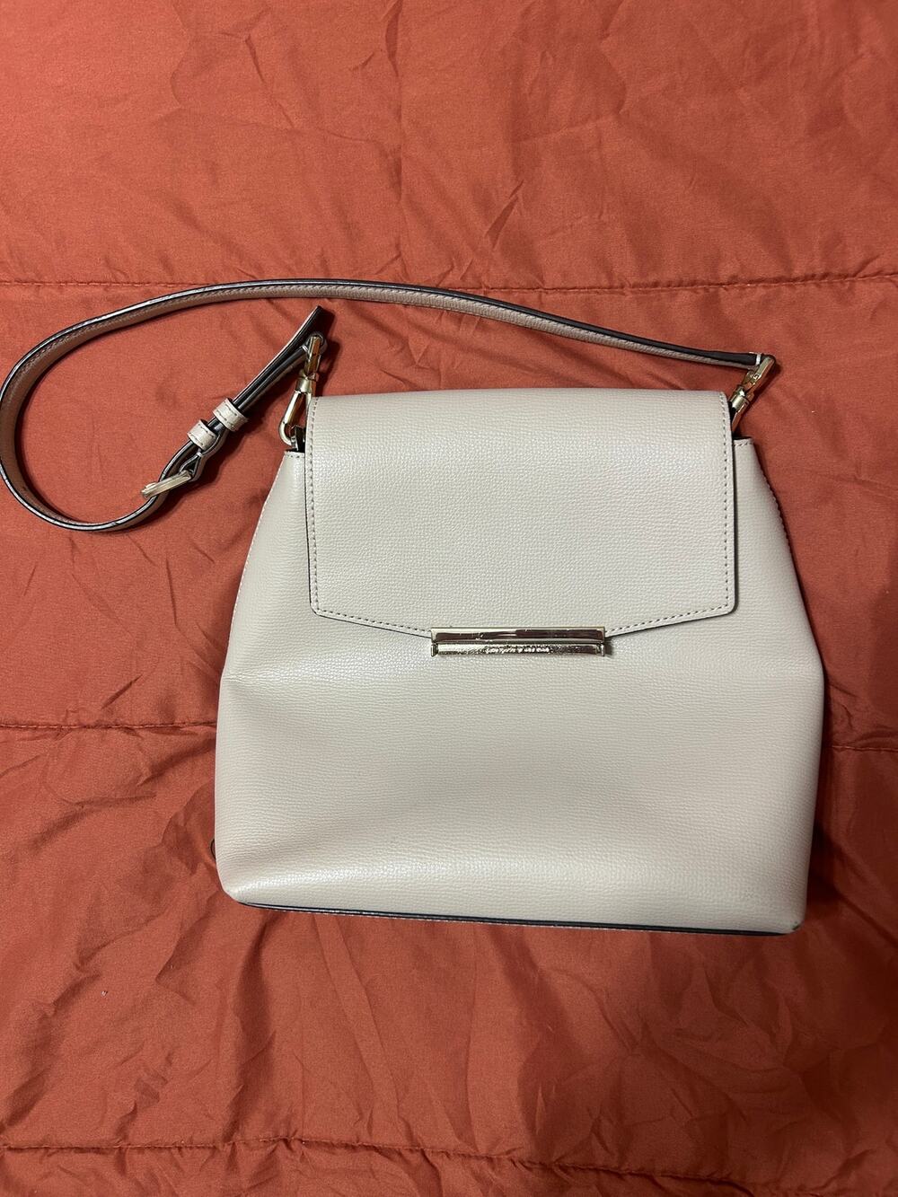 Kate Spade Make It Mine Maddie Convertible Bag Tusk Beige